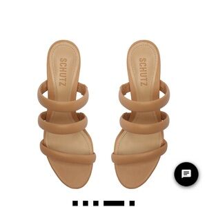 Schutz Olly Sandals in Nude 7